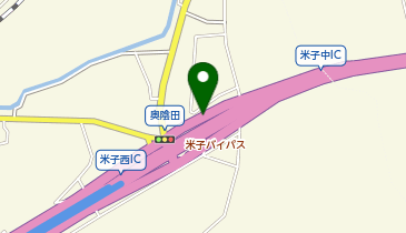 山陰自動車道 米子中IC 上り 入口の地図画像