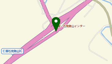 山陰自動車道 仁摩・石見銀山IC 下り 入口の地図画像