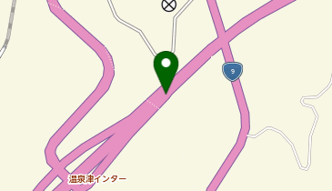 山陰自動車道 温泉津IC 下り 出口の地図画像