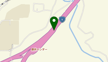 山陰自動車道 原井IC 下り 出口の地図画像