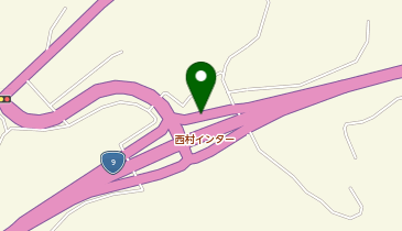 山陰自動車道 西村IC 上り 入口の地図画像