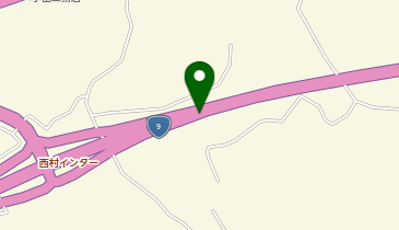 山陰自動車道 西村IC 下り 出口の地図画像