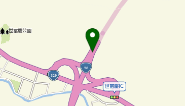 名護東道路 世冨慶IC 上り 出口の地図画像