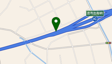 東九州自動車道(無料区間) 志布志有明IC 上り 出口の地図画像