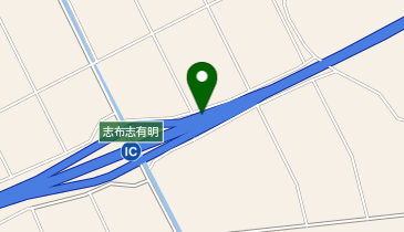 東九州自動車道(無料区間) 志布志有明IC 上り 入口の地図画像