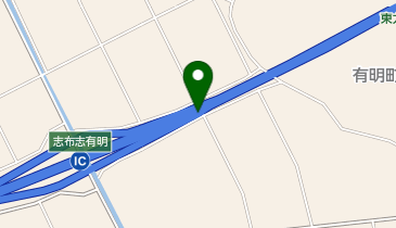 東九州自動車道(無料区間) 志布志有明IC 下り 出口の地図画像