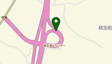 三陸沿岸道路 桃生津山IC 下り 入口の地図画像