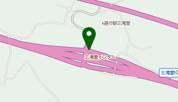 三陸沿岸道路 三滝堂IC 下り 入口の地図画像