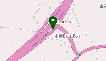 三陸沿岸道路 大谷海岸IC 上り 入口の地図画像