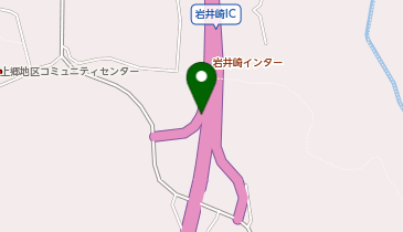 三陸沿岸道路 岩井崎IC 下り 入口の地図画像