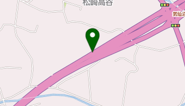 三陸沿岸道路 気仙沼中央IC 下り 出口の地図画像