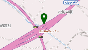 三陸沿岸道路 気仙沼中央IC 下り 入口の地図画像