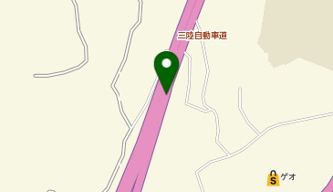 三陸沿岸道路 大船渡IC 上り 出口の地図画像