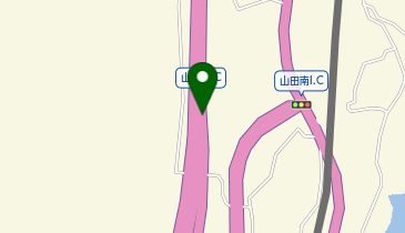 三陸沿岸道路 山田南IC 上り 出口の地図画像