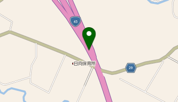 三陸沿岸道路 野田IC 下り 出口の地図画像