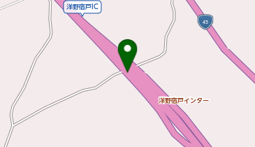 三陸沿岸道路 洋野宿戸IC 下り 入口の地図画像