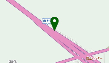 三陸沿岸道路 階上IC 上り 出口の地図画像