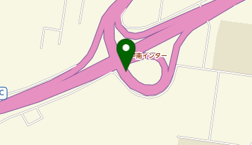 三陸沿岸道路 八戸南IC 下り 入口の地図画像