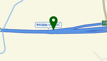 三陸沿岸道路 八戸是川IC 上り 出口の地図画像