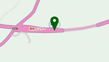 九州中央自動車道 舞野IC 上り 出口の地図画像