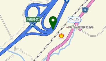 紀勢自動車道 勢和多気IC 下り 入口の地図画像