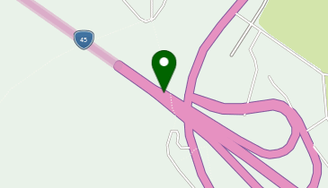 三陸沿岸道路 普代北IC 上り 出口の地図画像