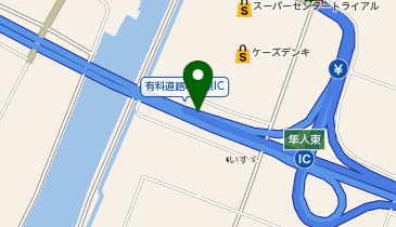 隼人道路 隼人東IC 上り 出口の地図画像
