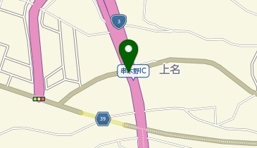 川内道路 串木野IC 上り 出口の地図画像