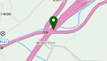 日奈久芦北道路 田浦IC 下り 入口の地図画像