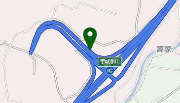 九州自動車道 宇城氷川スマートIC 上り 入口の地図画像