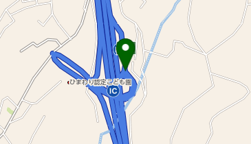 長崎自動車道 木場スマートIC 下り 出口の地図画像