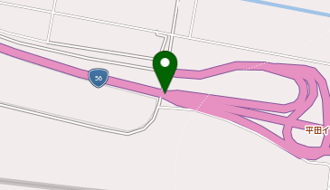 中村宿毛道路 平田IC 上り 出口の地図画像