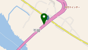 中村宿毛道路 四万十IC 上り 出口の地図画像