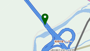 佐々佐世保道路 相浦中里IC 上り 入口の地図画像