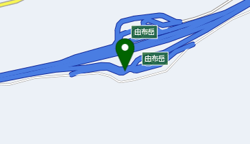 大分自動車道 由布岳スマートIC 上り 出口の地図画像