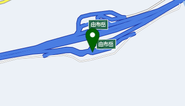 大分自動車道 由布岳スマートIC 上り 入口の地図画像