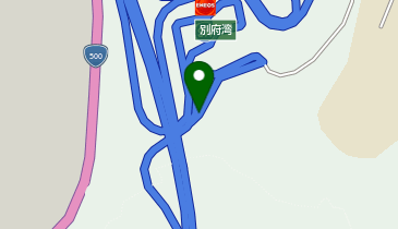 東九州自動車道 別府湾スマートIC 上り 出口の地図画像