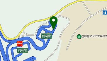 東九州自動車道 別府湾スマートIC 下り 入口の地図画像