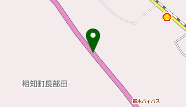 佐賀唐津道路 相知長部田IC 下り 入口の地図画像