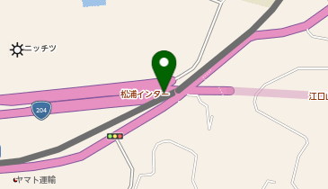 西九州自動車道 松浦IC 下り 出口の地図画像