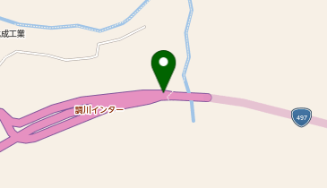 伊万里松浦道路 調川IC 上り 入口の地図画像