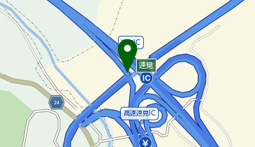 東九州自動車道 速見IC 上り 入口の地図画像