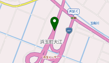 唐津道路 浜玉IC 下り 出口の地図画像