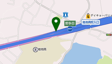 福岡高速環状線 野多目出入口 内回り 出口の地図画像