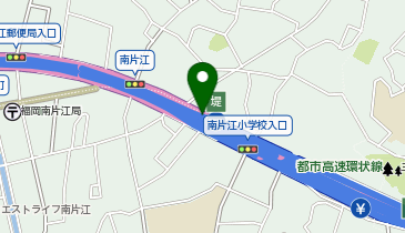 福岡高速環状線 堤出入口 内回り 出口の地図画像