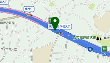 福岡高速環状線 堤出入口 外回り 入口の地図画像