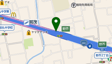 福岡高速環状線 野芥出入口 内回り 出口の地図画像