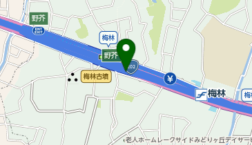 福岡高速環状線 野芥出入口 外回り 出口の地図画像