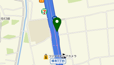 福岡高速環状線 福重出入口 内回り 入口の地図画像