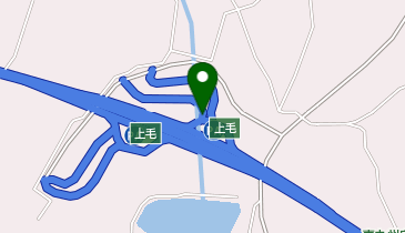 東九州自動車道 上毛スマートIC 下り 出口の地図画像